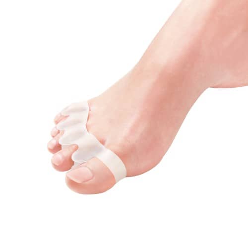 Divaricatore dita gel integrale per separare le dita del piede