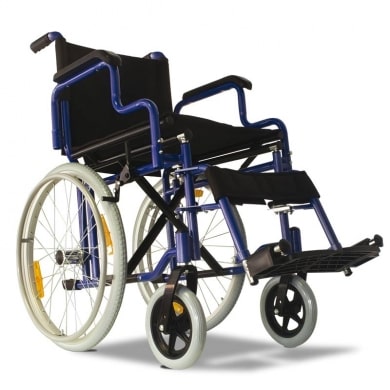 Carrozzina pieghevole serie skinny da autospinta per disabili